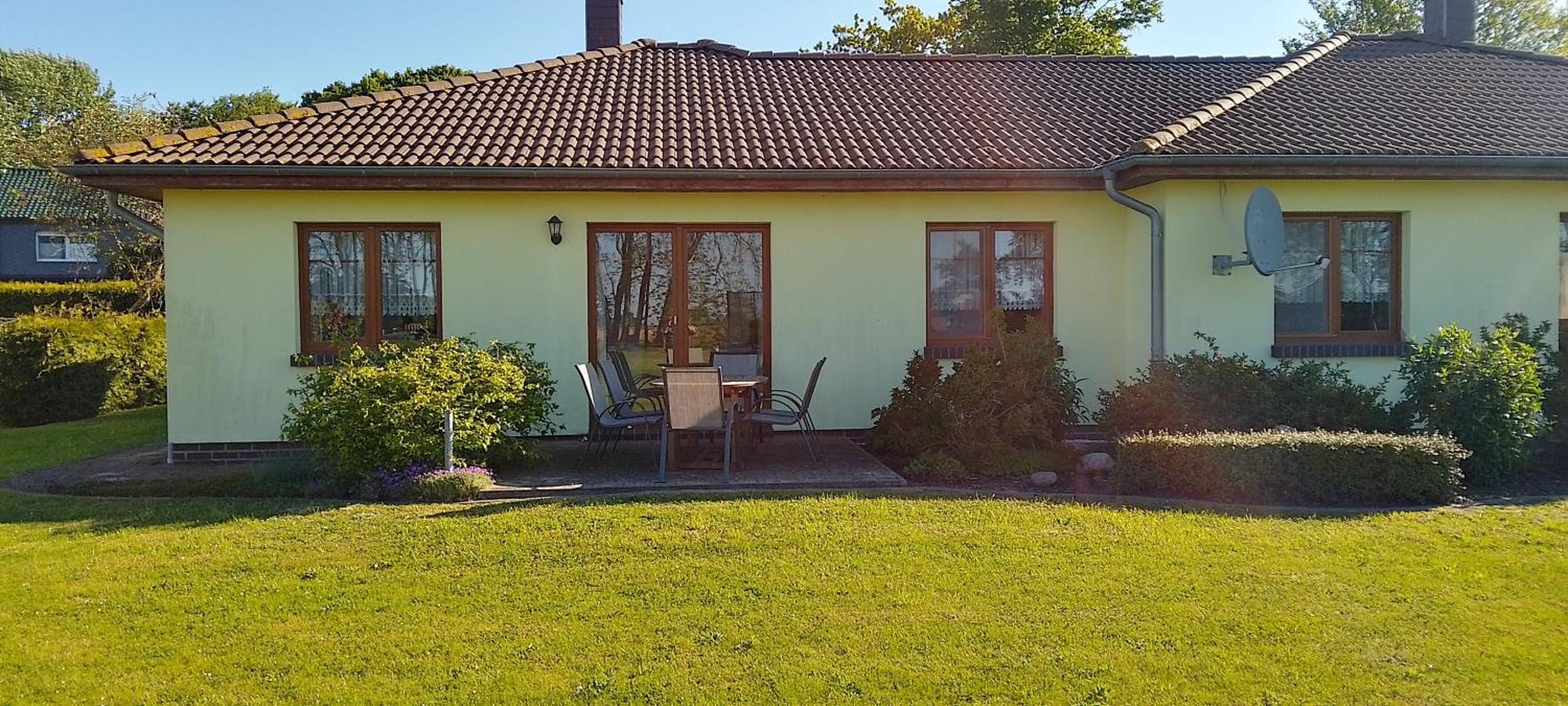 Ferienhaus Bei Familie Gau In Schaprode Dış mekan fotoğraf